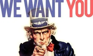 Image "WE WANT YOU"