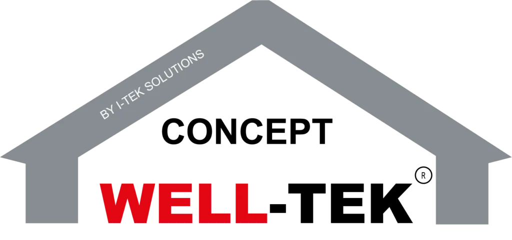 Logo concept WELLTEK de I-TEK SOLUTIONS